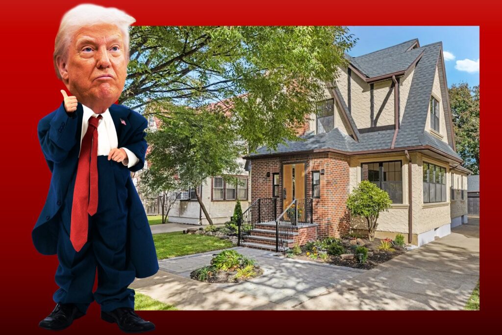Trump’s Childhood Home Back on Market After $500K Makeover