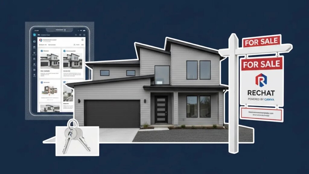 Rechat integrates with Canva to streamline listing marketing