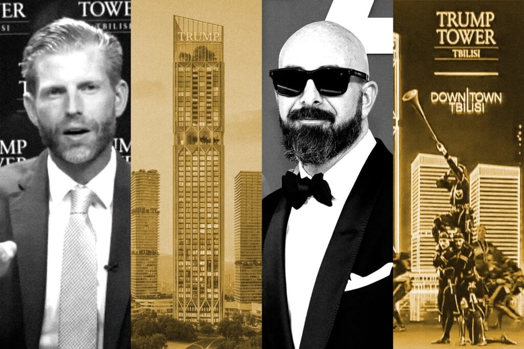 Eric Trump, Alex Sapir Pitch Trump Tower Tbilisi